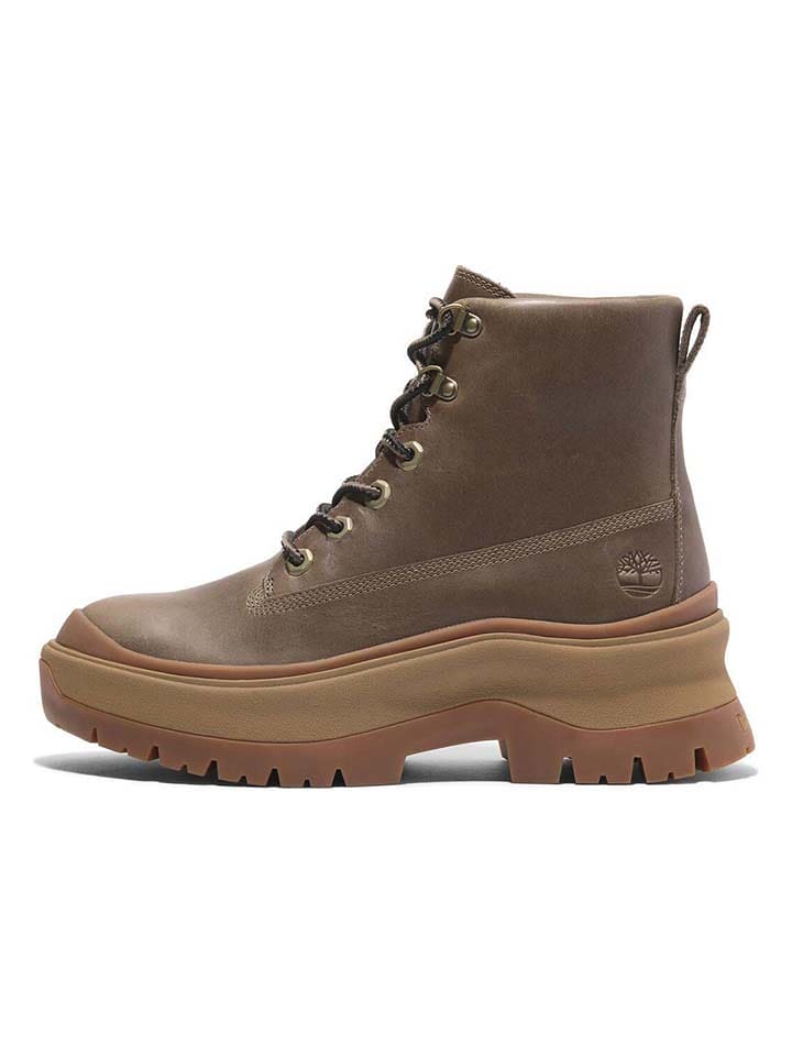 Timberland Skórzane kozaki zimowe 