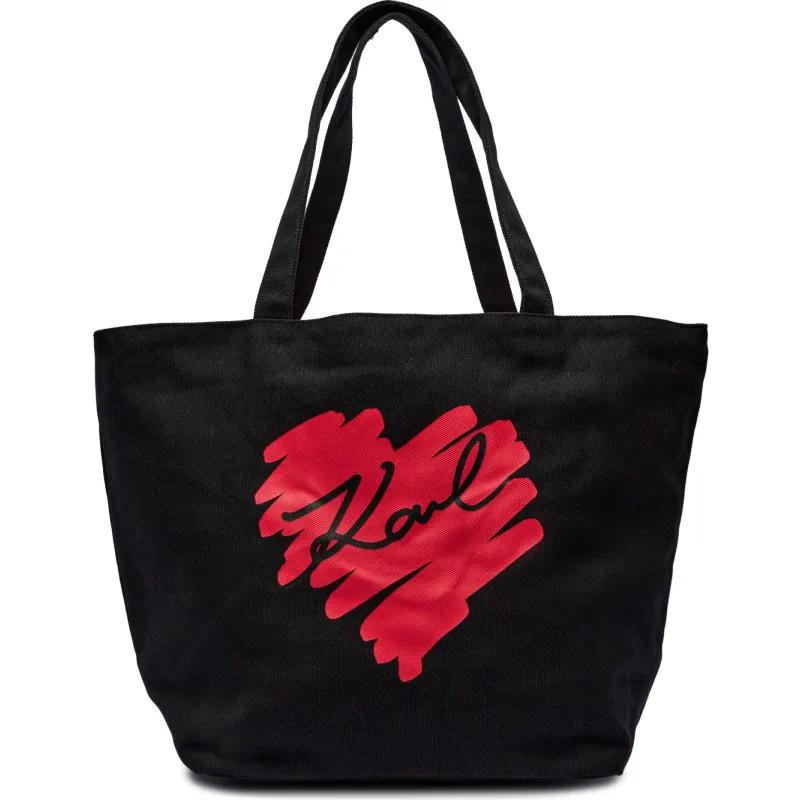 Karl Lagerfeld Dwustronna shopperka K/HEARTS
