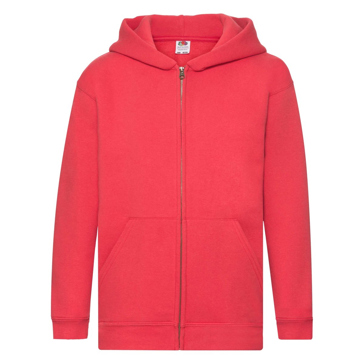 Bluza Dziecięca Z Kapturem Rozpinana Czerwony r. 9-11(140)