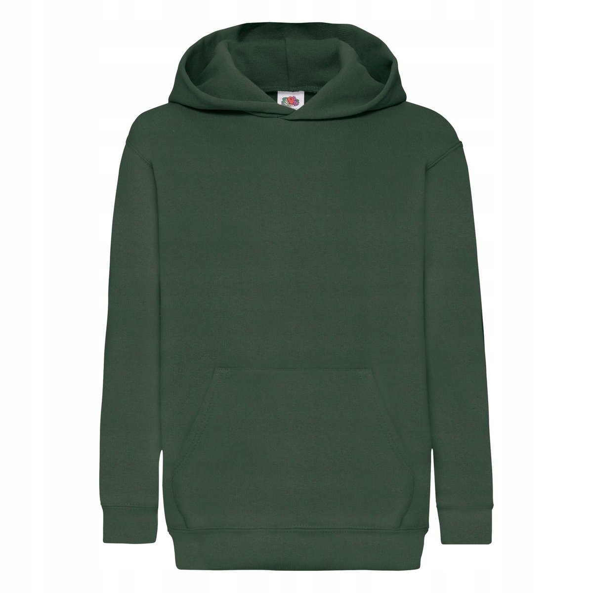 Bluza Dziecięca Z Kapturem Hooded Sweat Zielony butelkowy r. 9-11(140)