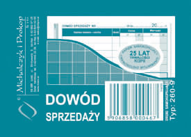 DS Dowód Sprzedaży A7 260-9 Michaczyk&Prokop