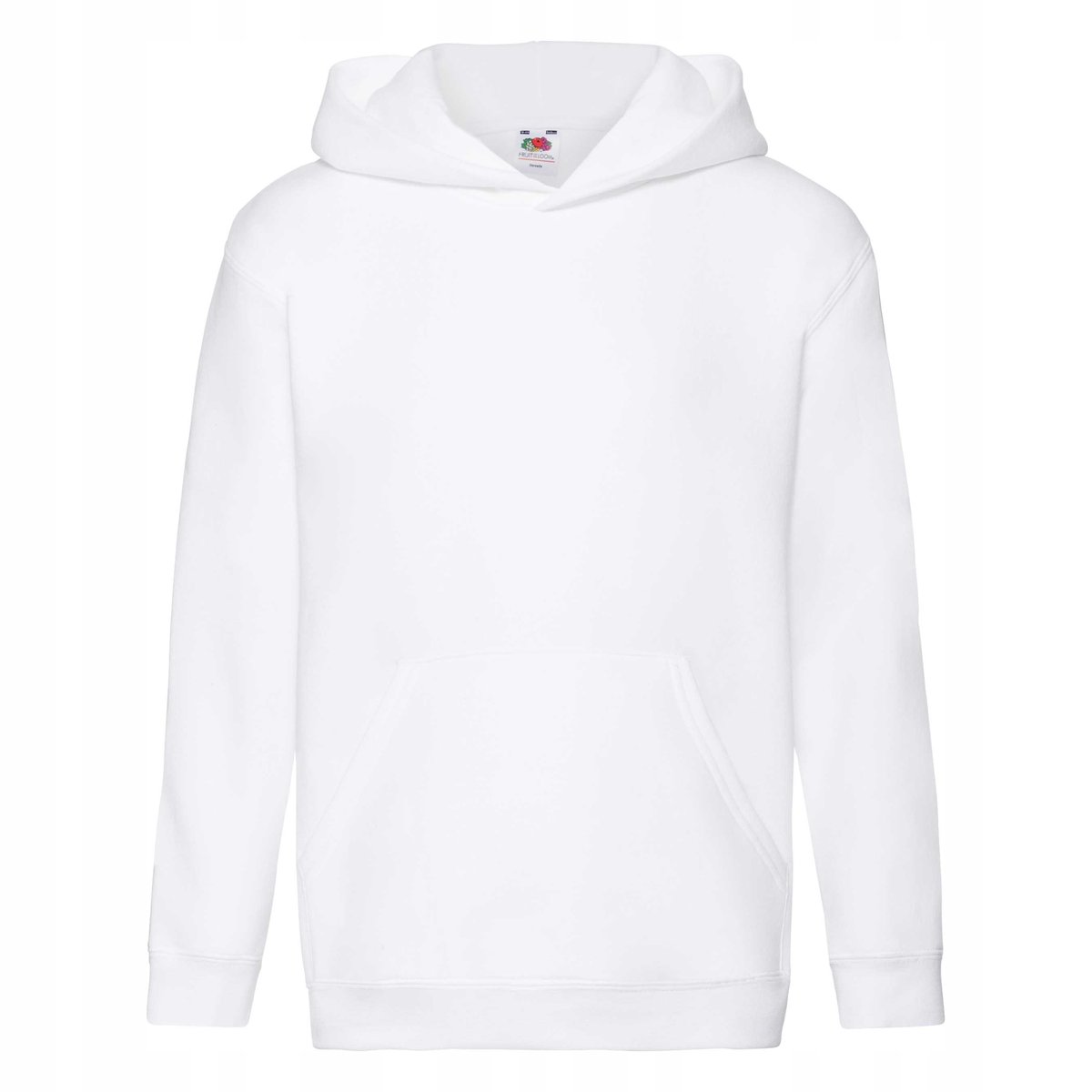 Bluza Dziecięca Z Kapturem Hooded Sweat Biały r. 12-13(152)