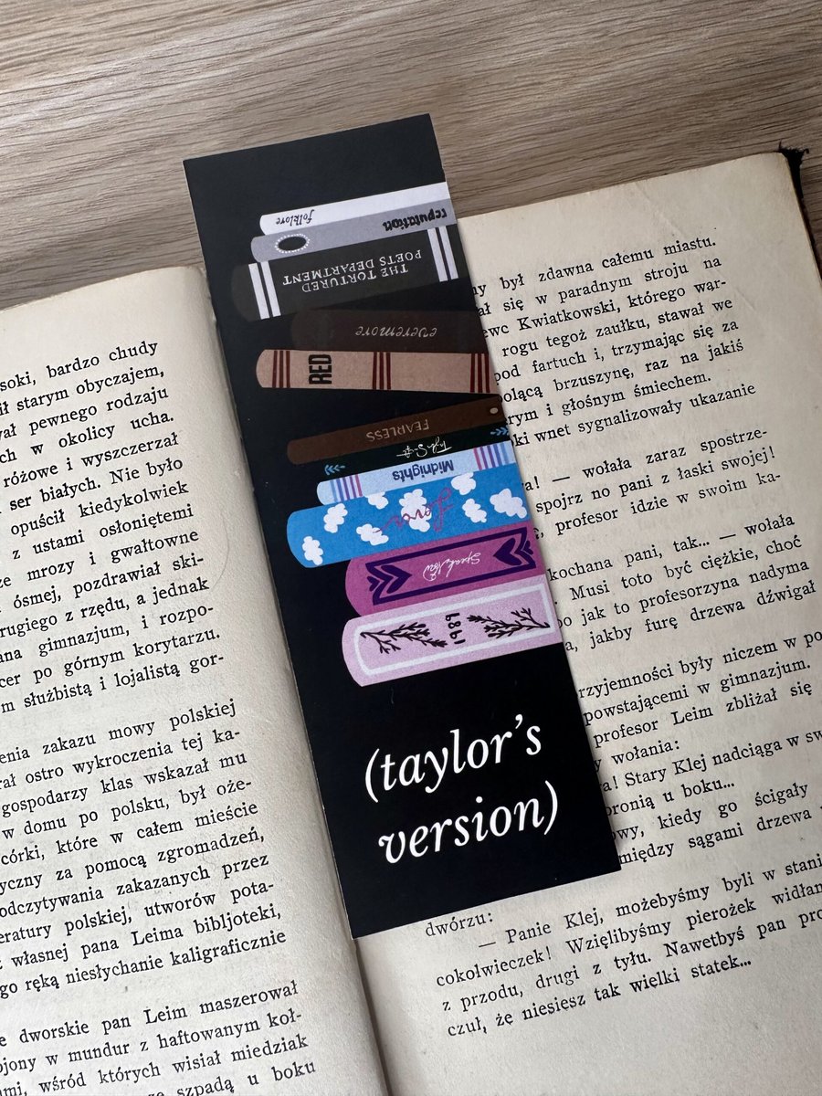 Zakładka do książki Taylor's books