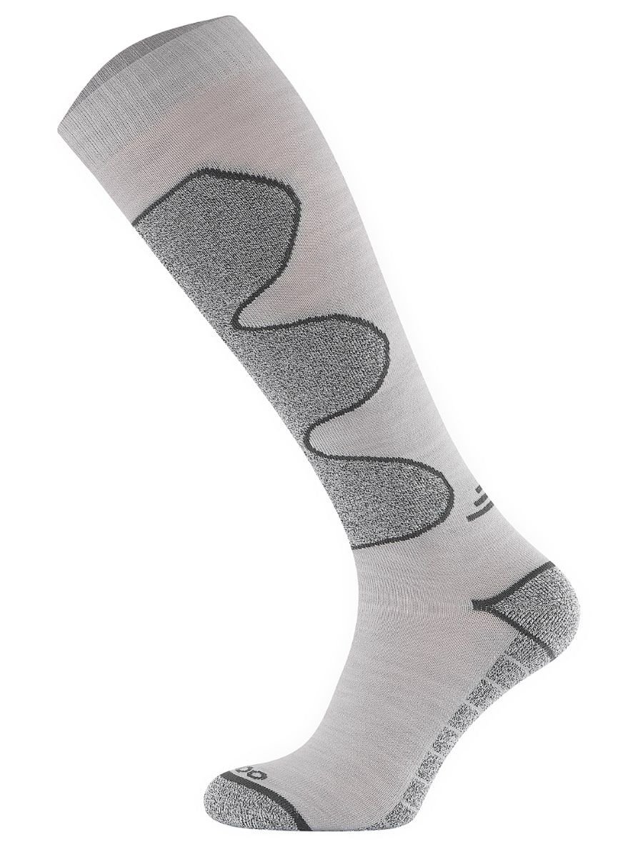 Ciepłe skarpety narciarskie Todo Ultimate SKI z wełną Merino - Popielaty 43-46