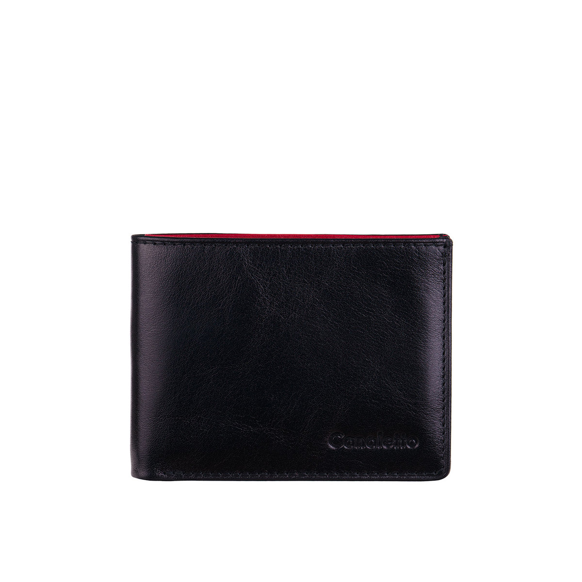 Czarny portfel skórzany Canaletto z ochroną RFID – elegancja i funkcjonalność na co dzień PD1167s163165 RFID