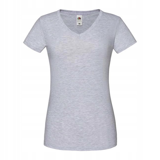 Koszulka Damska Iconic V-Neck Heather Grey r. S