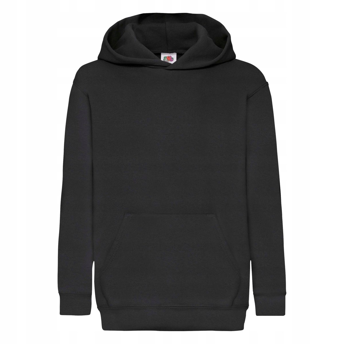 Bluza Dziecięca Z Kapturem Hooded Sweat Czarny r. 14-15(164)