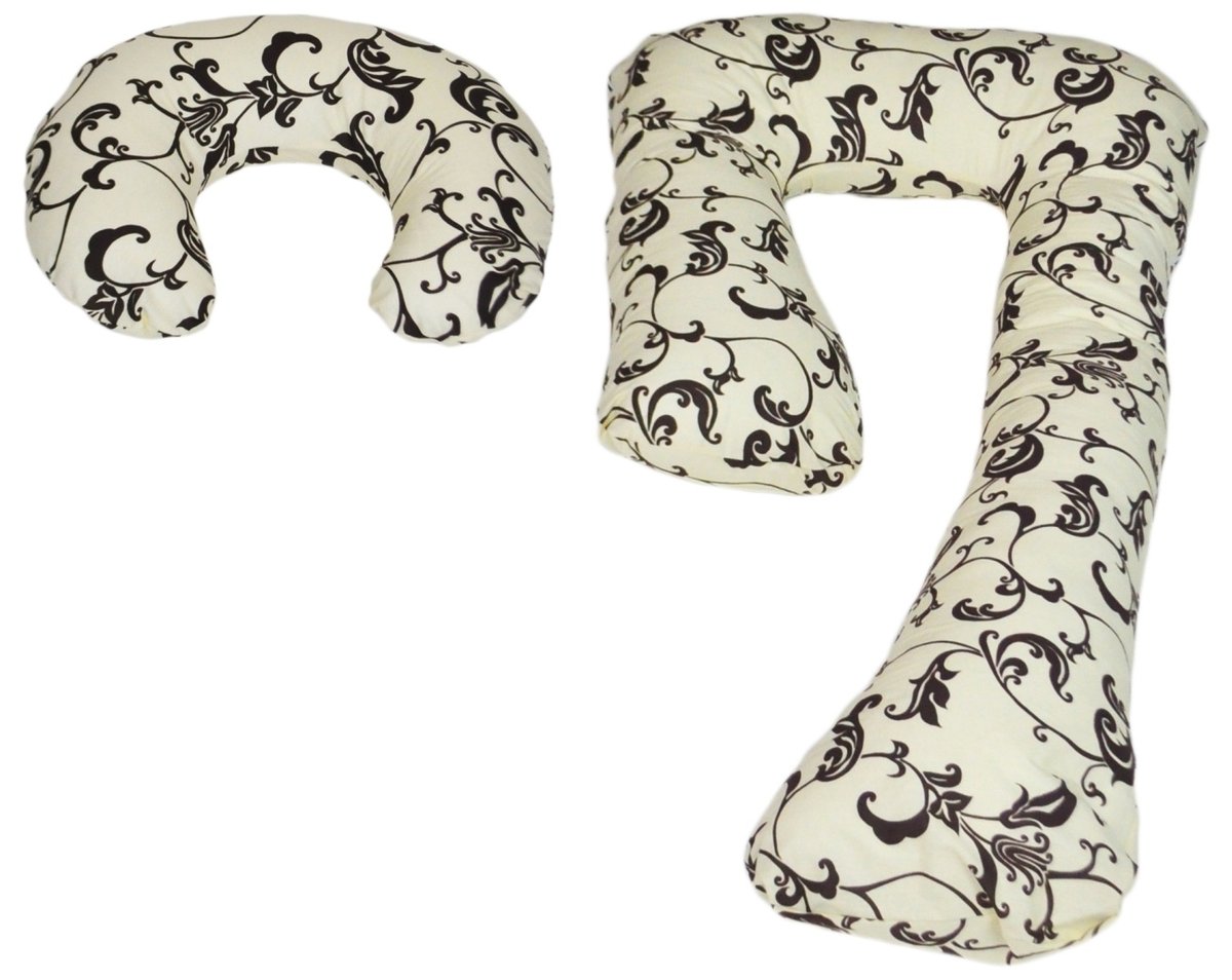 Zestaw Poduszek Uniwersalnych, Wygodne, Ciążowe Zestaw Poduszek Uniwersalnych, Wygodne, Ciążowe (Wzór: Esy Floresy Jasne)