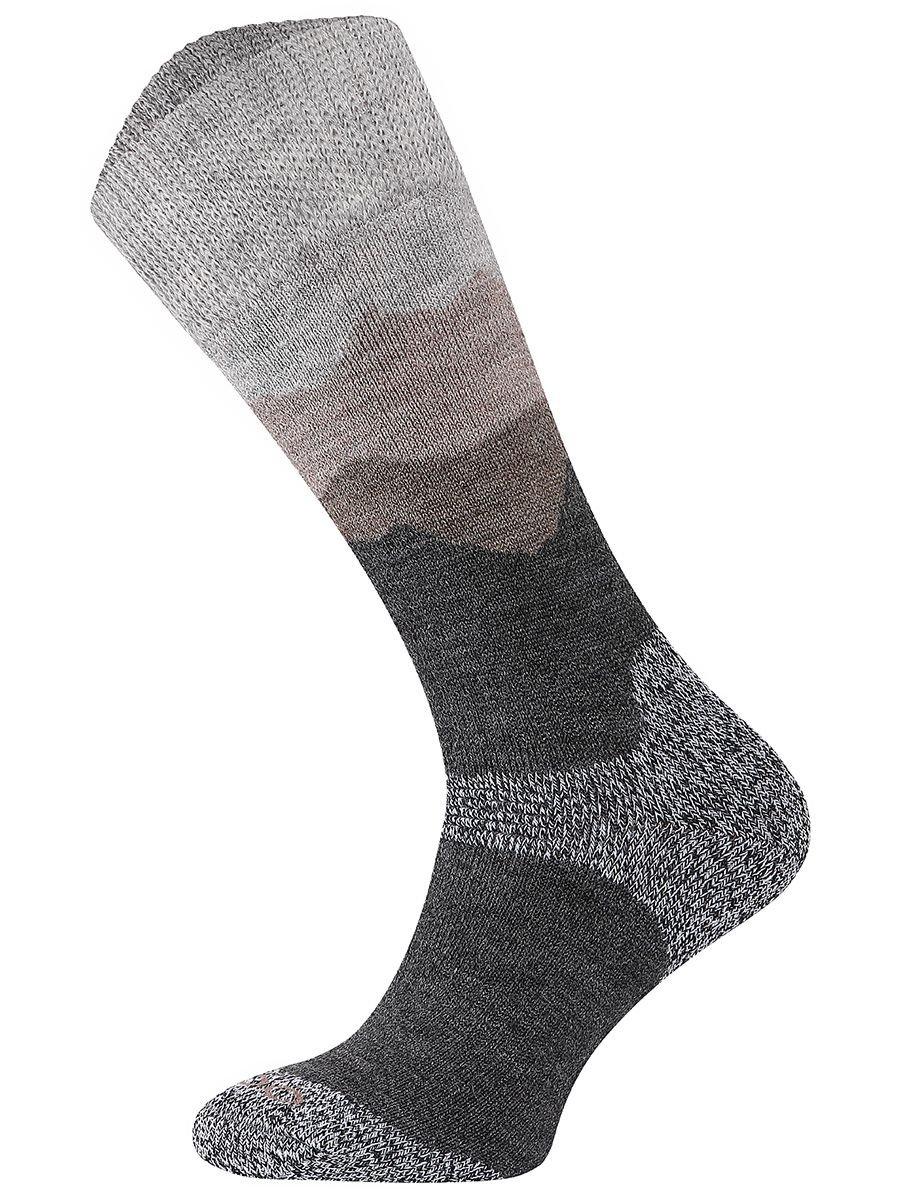 Skarpety trekkingowe ALASKAN MOOSE Heavy Weight, grube i ciepłe 80% MERINO, outdoorowe - Antracite 35-38