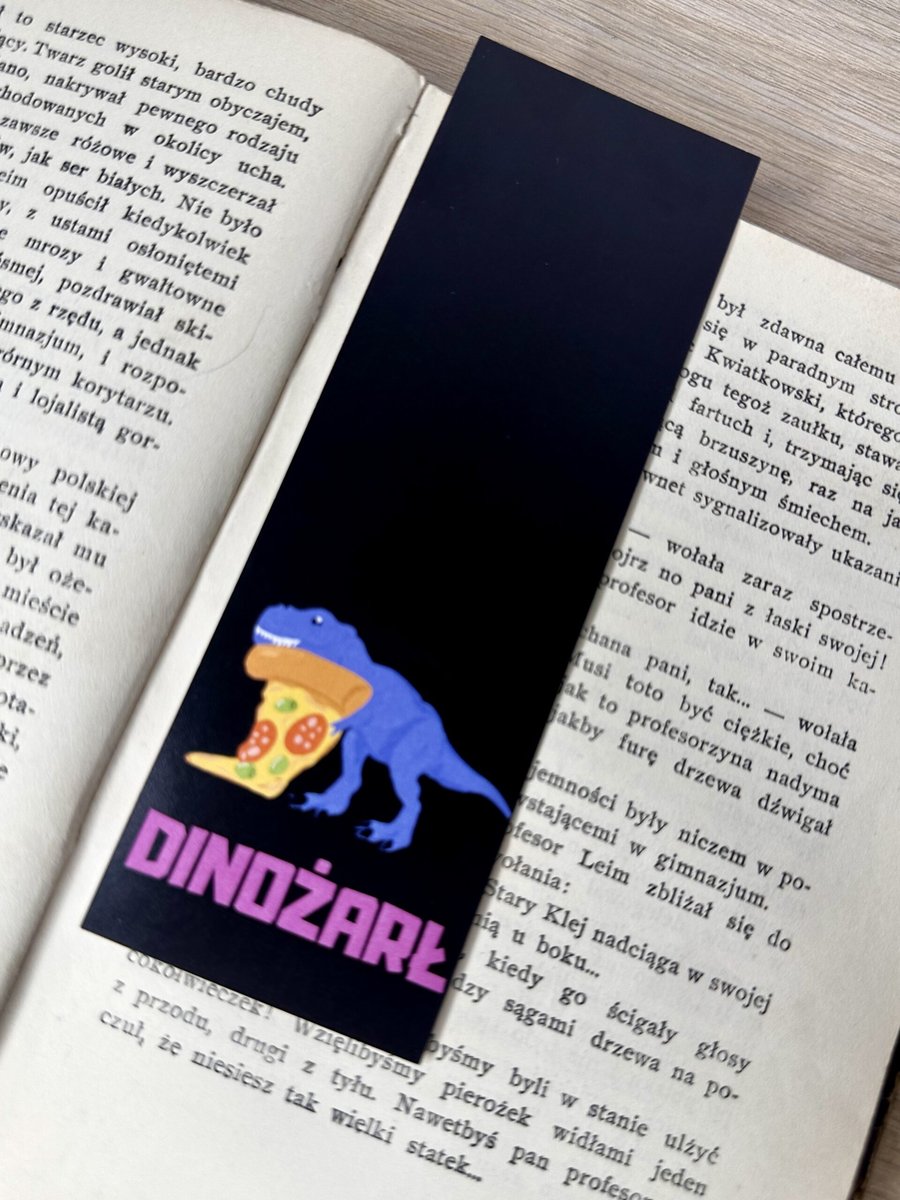 Zakładka do książki - dinożarł