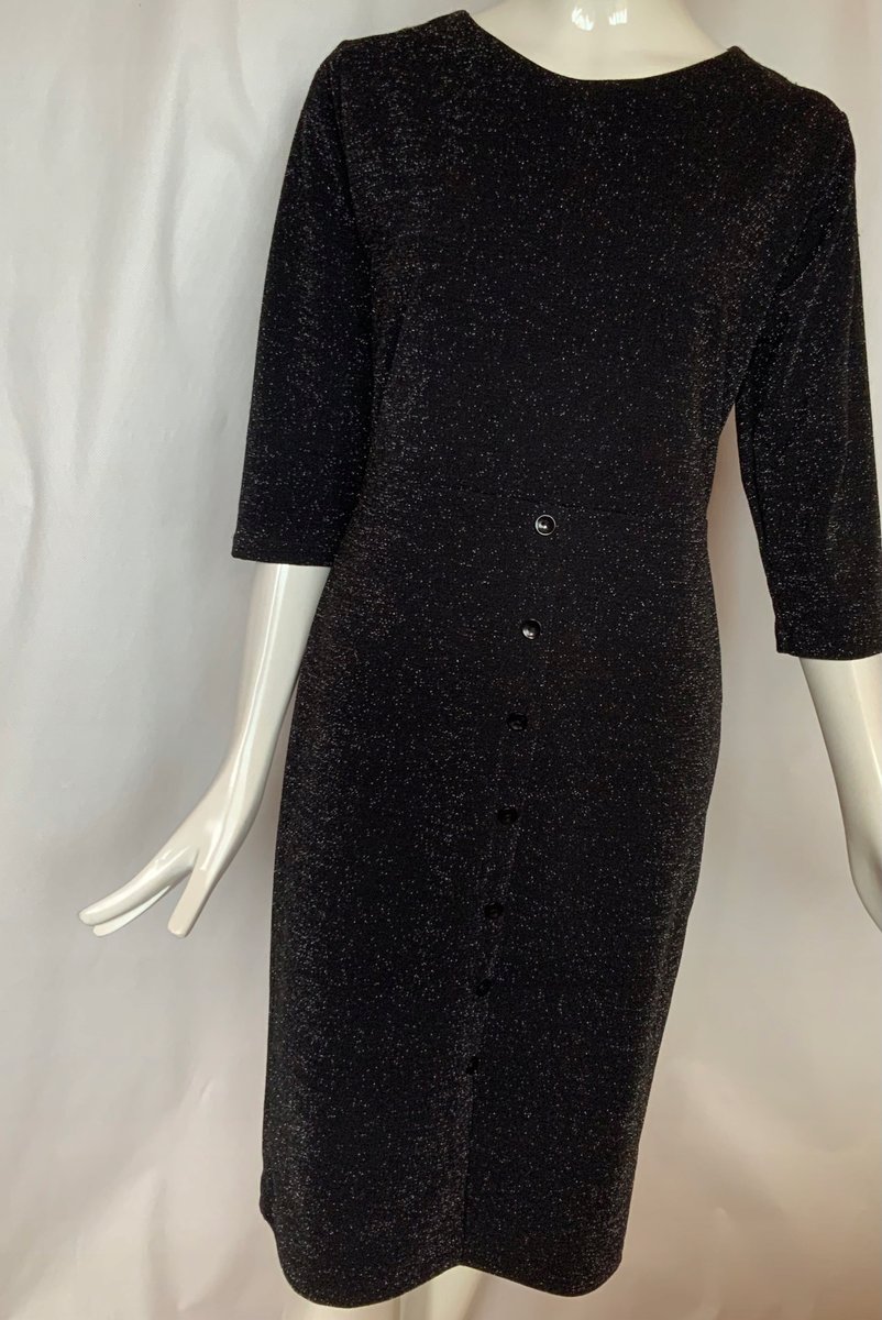 CZARNA SUKIENKA POGRZEB ŻAŁOBA OKAZJA