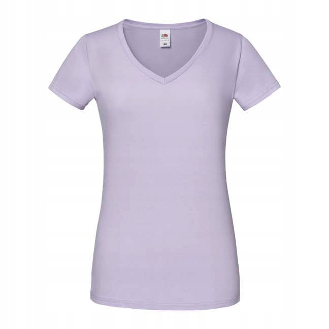Koszulka Damska Iconic V-Neck Soft Lavender r. M