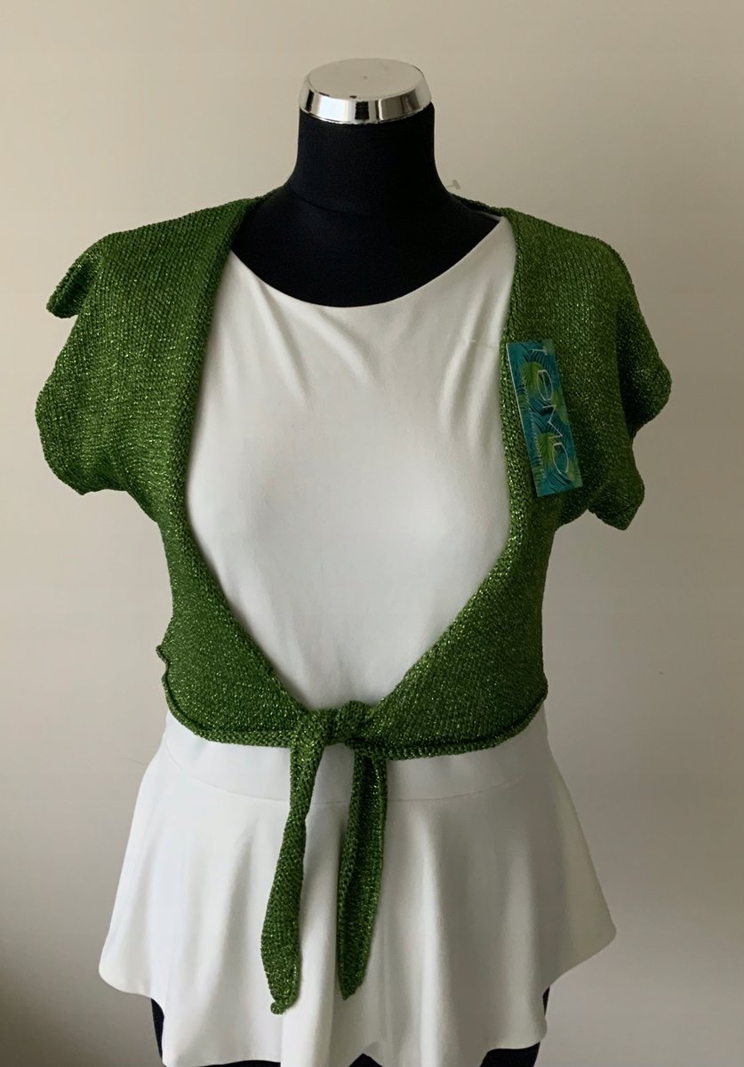 SWETER ROZPINANY DAMSKI BOLERKO PREZENT EXTRA OKAZJA