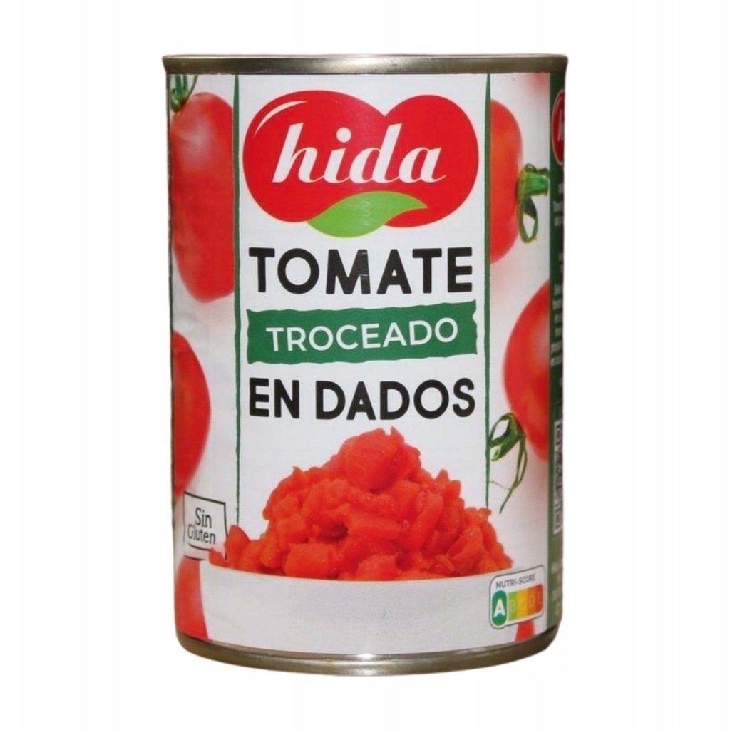 Pomidory Krojone W Kostkę 400G Hida