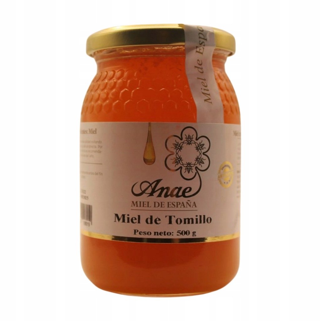 Hiszpański Miód Tymiankowy 100% Naturalny 500G