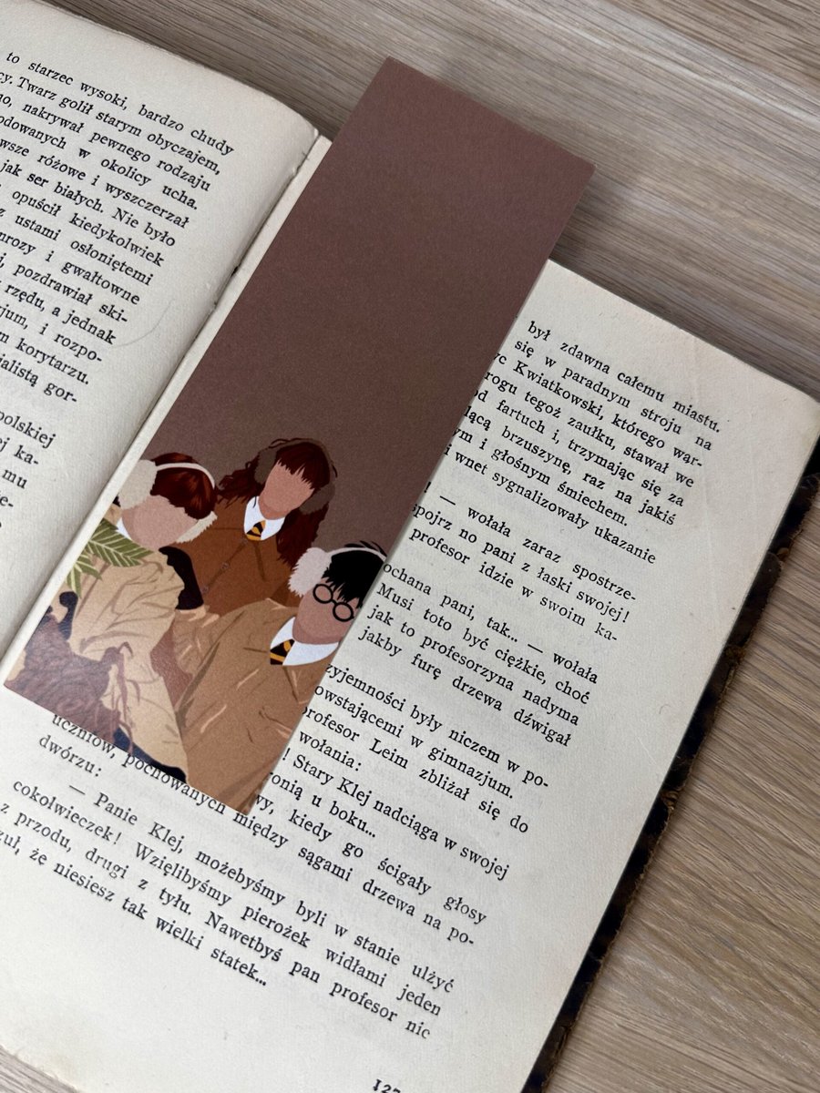 Zakładka do książki - Harry, Ron, Hermiona