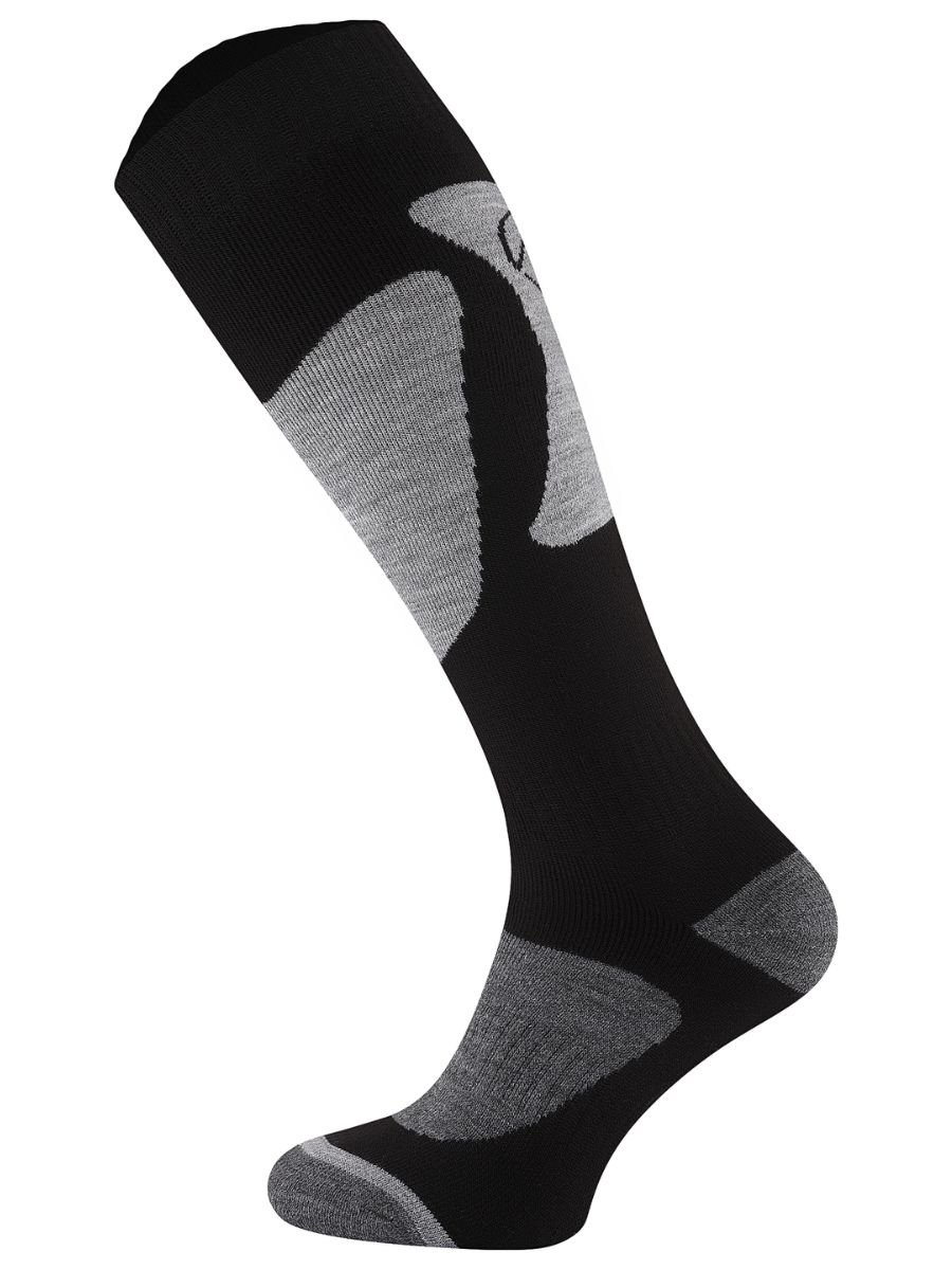 Skarpety SKI SOCKS na narty i deskę, kolekcja Winter Comfort - Czarno-szary 39-42