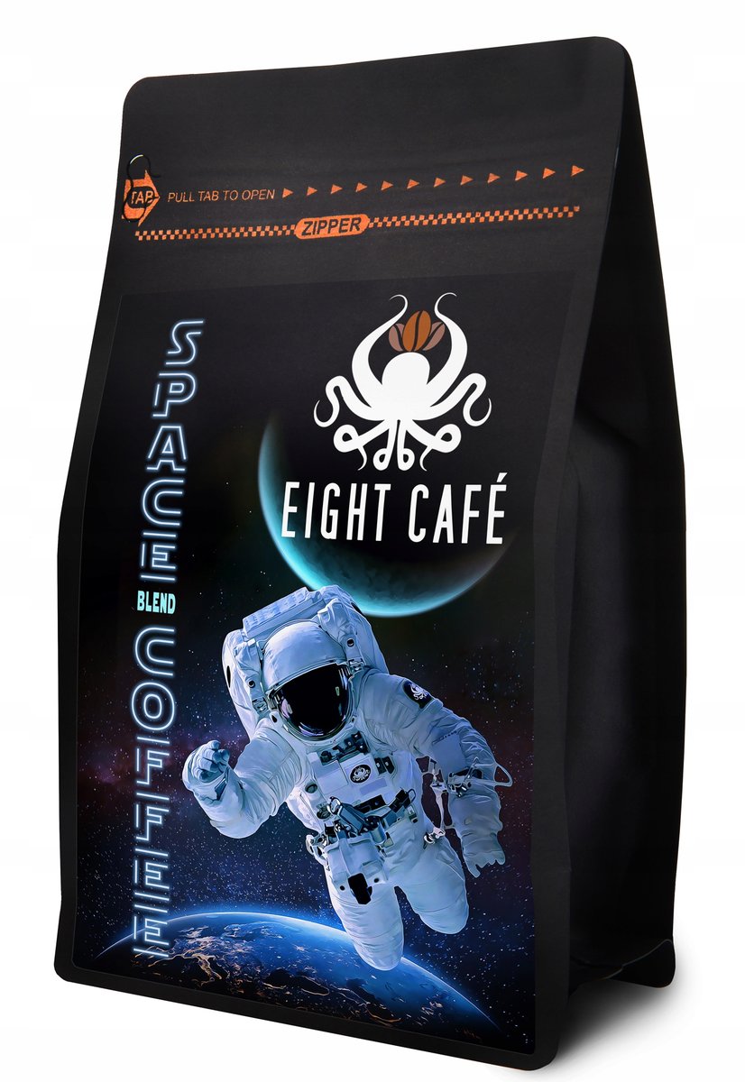 Kawa Ziarnista Świeżo Palona Blend Space Coffee 500G Do Ekspresu