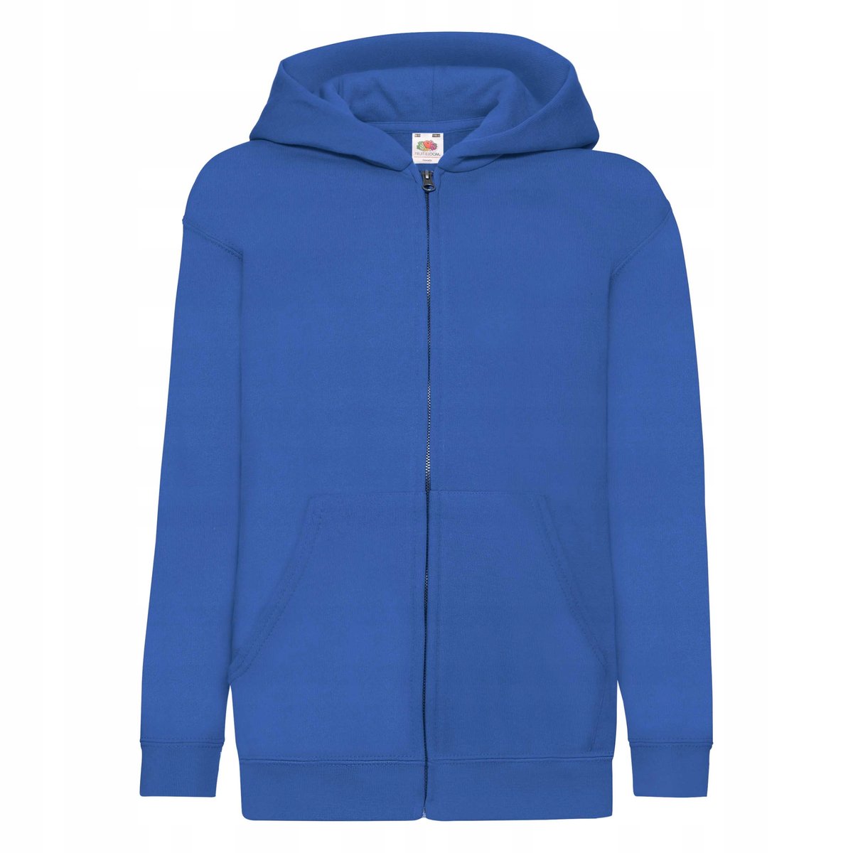 Bluza Dziecięca Z Kapturem Rozpinana Royal Blue r. 5-6(116)