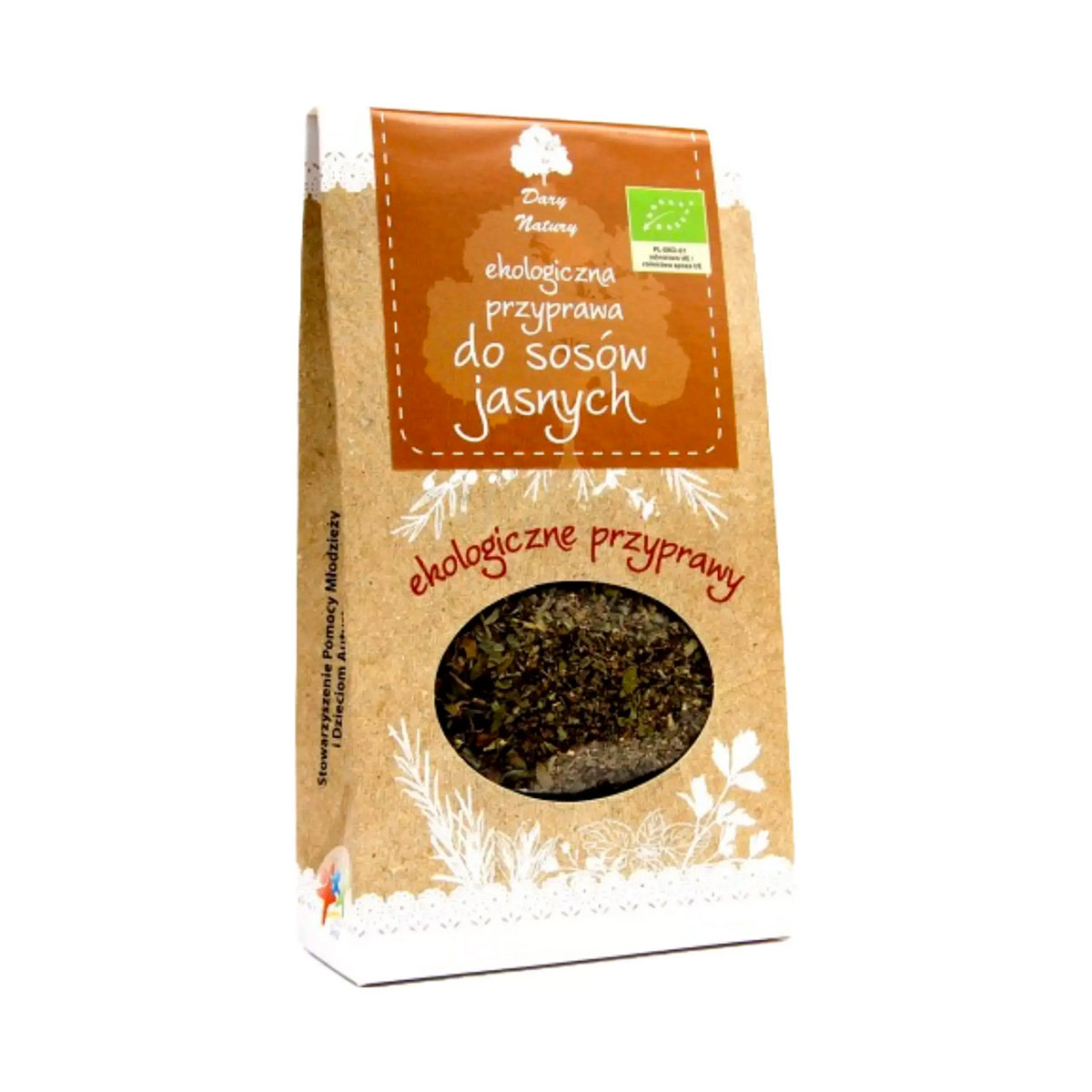 PRZYPRAWA DO SOSÓW JASNYCH BIO 25 g - DARY NATURY