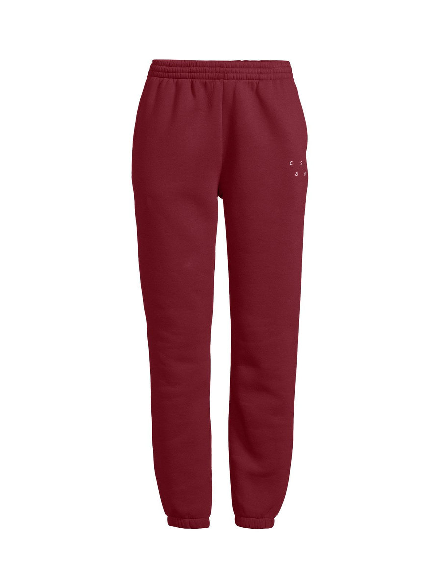 Spodnie sportowe CASALL Cozy Jogger czerwony
