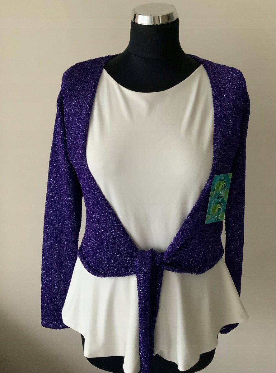 SWETER ROZPINANY DAMSKI BOLERKO PREZENT EXTRA OKAZJĄ