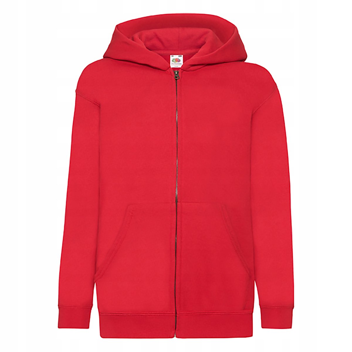 Bluza Dziecięca Z Kapturem Rozpinana Czerwony r. 9-11(140)