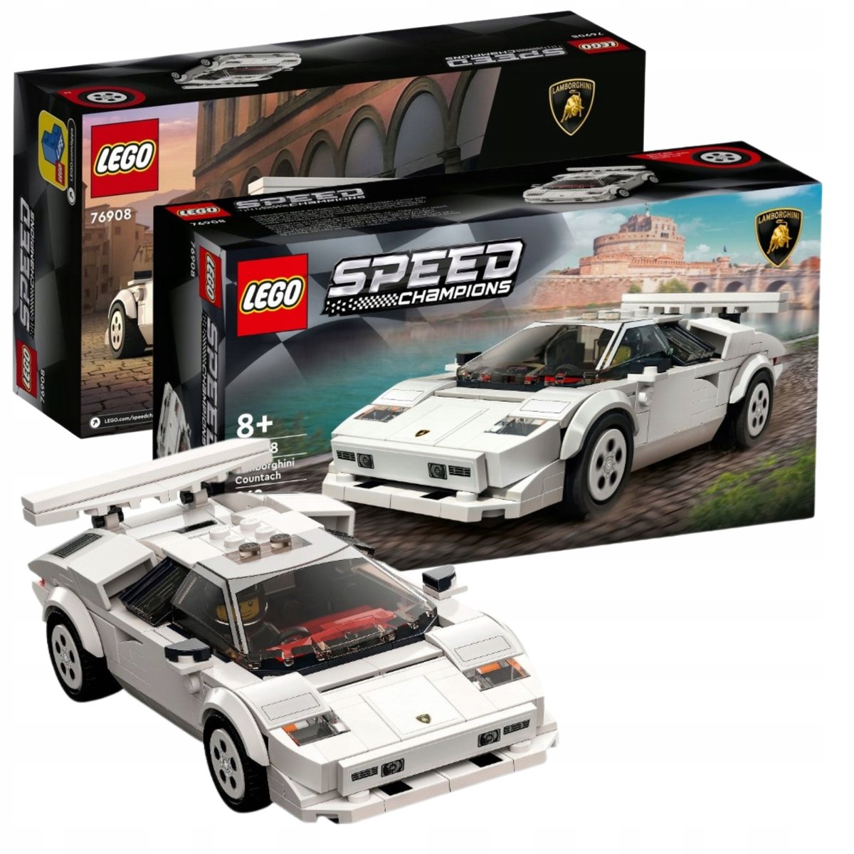 Lego Zestaw Speed - Lamborghini Countach Samochód Model