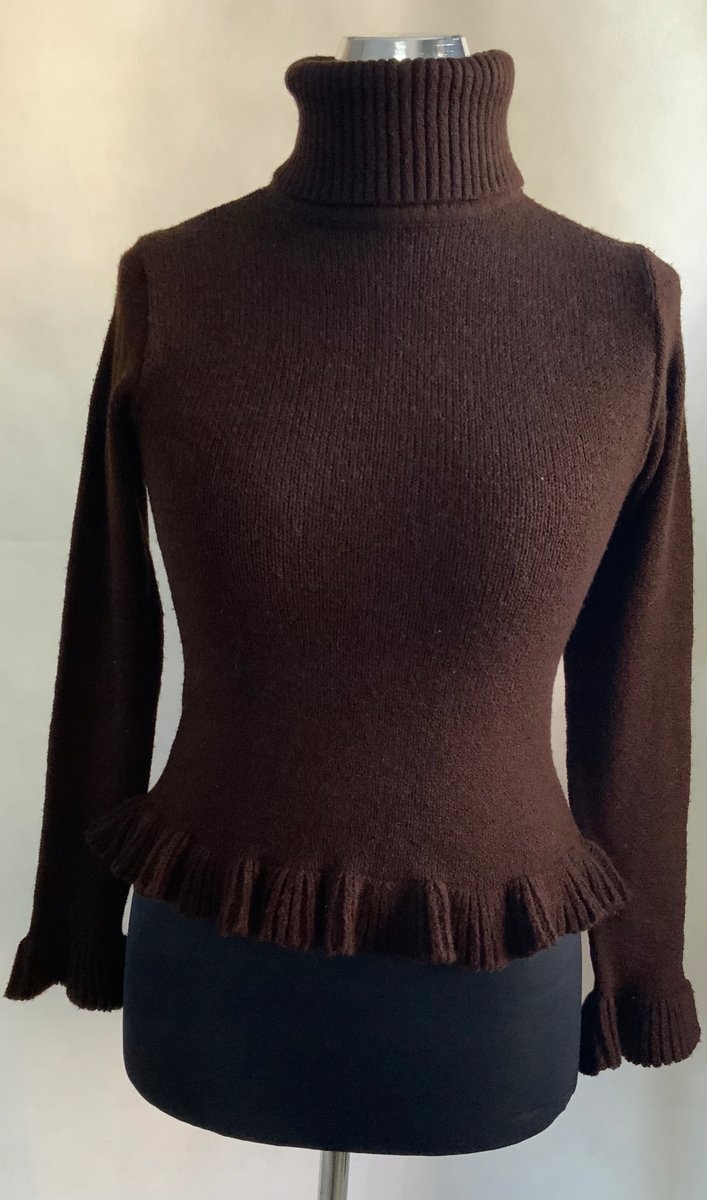 Sweter Piękny Modny Golf PREMIUM POGRZEB POLSKI