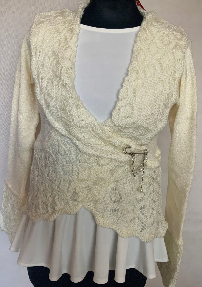 SWETER ROZPINANY DAMSKI BOLERKO PREZENT EXTRA OKAZJA