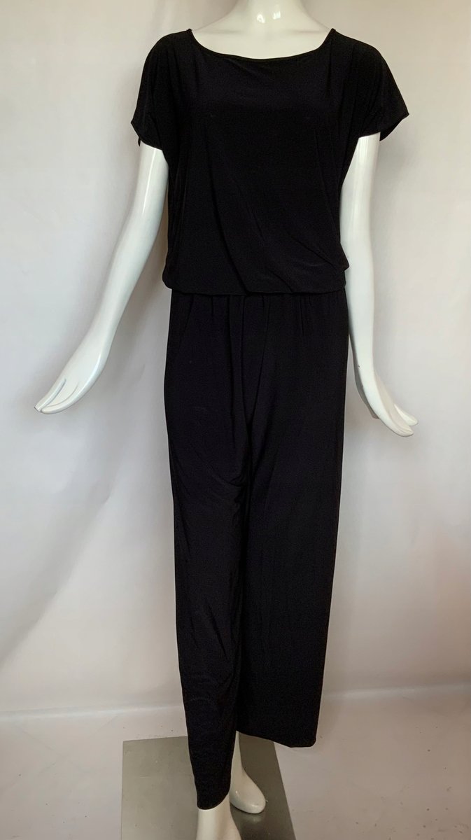 CZARNY KOMBINEZON DAMSKI SZWEDY POGRZEB ZALOBA PROSTY OKAZJA