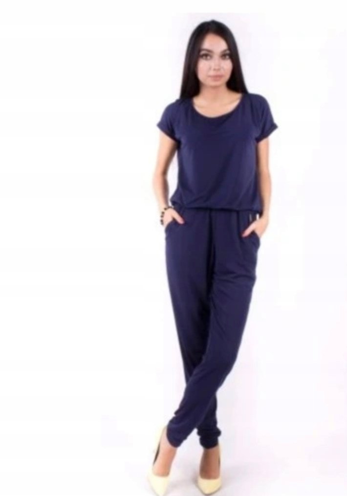 KOMBINEZON DAMSKI PLUS SIZE WESELE EXTRA OKAZJA