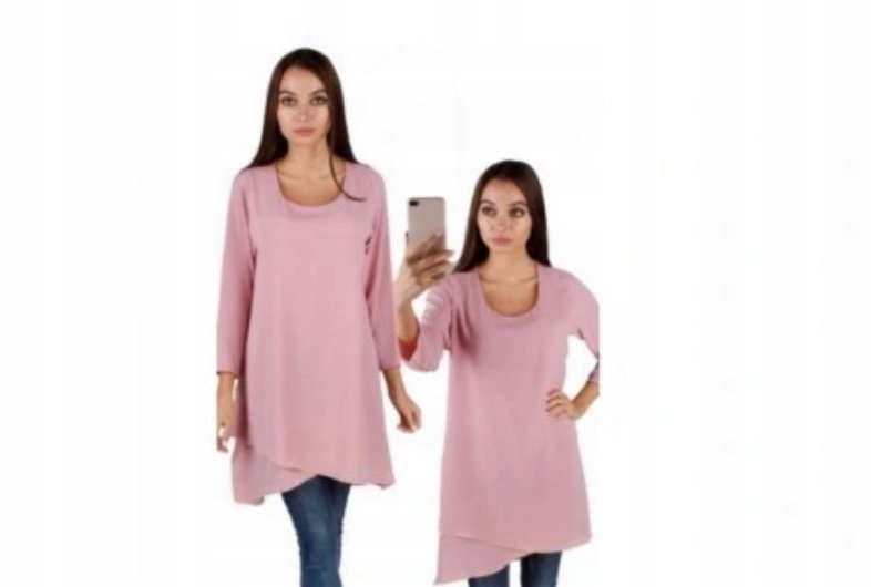 TUNIKA DAMSKA SWIATECZNA PLUS SIZE XXXL PREZENT dla NIEJ EXTRA OKAZJA