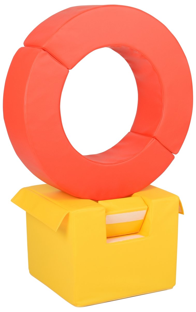 Zestaw 3 Klocków Piankowych Mini Hoop Zestaw 3 Klocków Piankowych Mini Hoop (Kolor: Żółty, Zielony, Czerwony, Pomarańcz1)