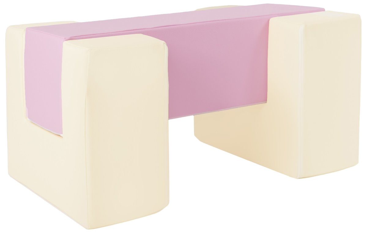 Zestaw 3 Klocków Piankowych Kładka Zestaw 3 Klocków Piankowych Kładka (Kolor: Różowy (Pastel), Żółty (Pastel))