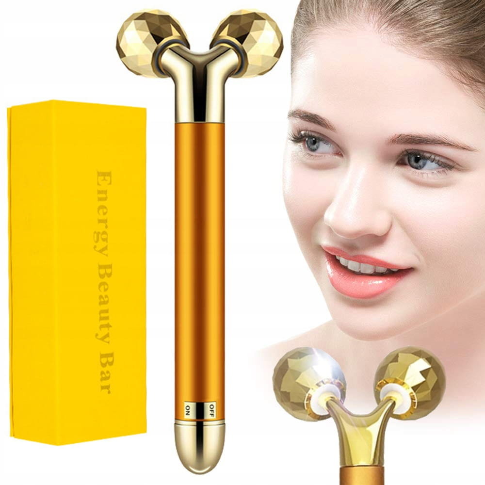 Masażer Do Twarzy Kulisty Złoty Fm-03
