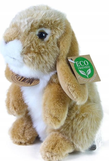 Pluszak maskotka Zając Królik Eco Friendly Prezent 18cm
