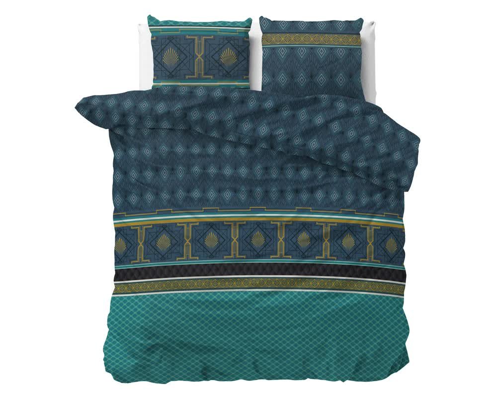 200X220 Xavier Zielony Kpl Pościeli Mix