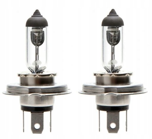 2x ŻARÓWKA Clear H4 12V 60/55W E4 KOMPLET