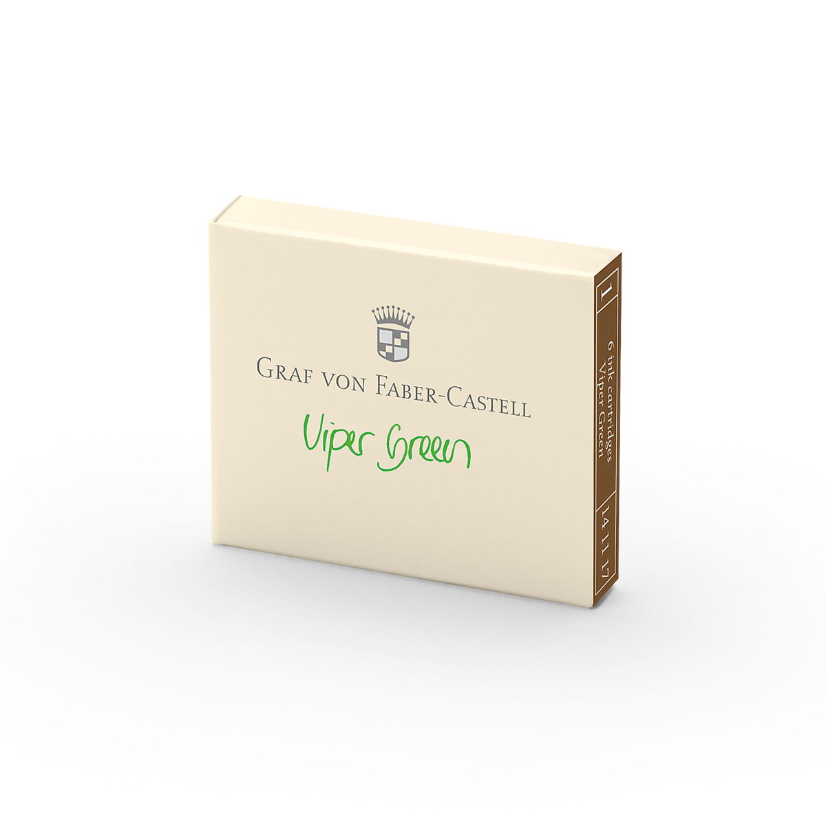 Naboje Graf von Faber-Castell Viper Green 6szt.