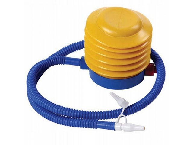 Pompka Nożna Do Materaca Piłki + Końcówki