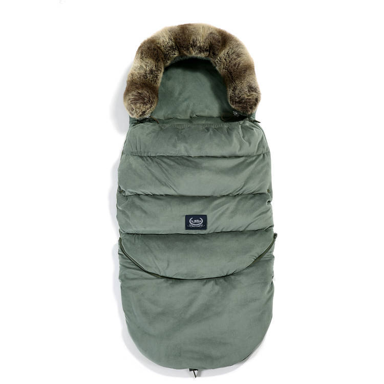 Velvet Collection - Aspen Winterproof Stroller Bag Combo - Khaki, La Millou