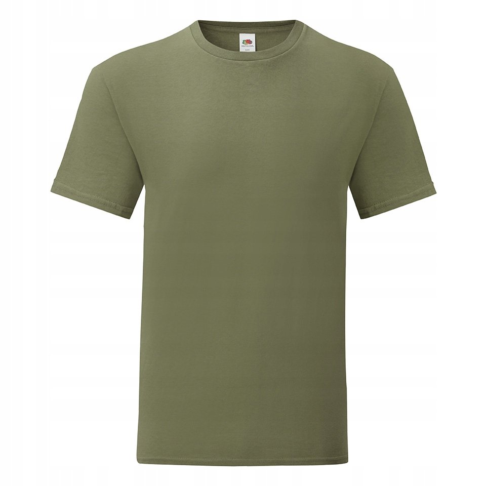 Koszulka Męska Iconic Klasyczna oliwka r. 3XL