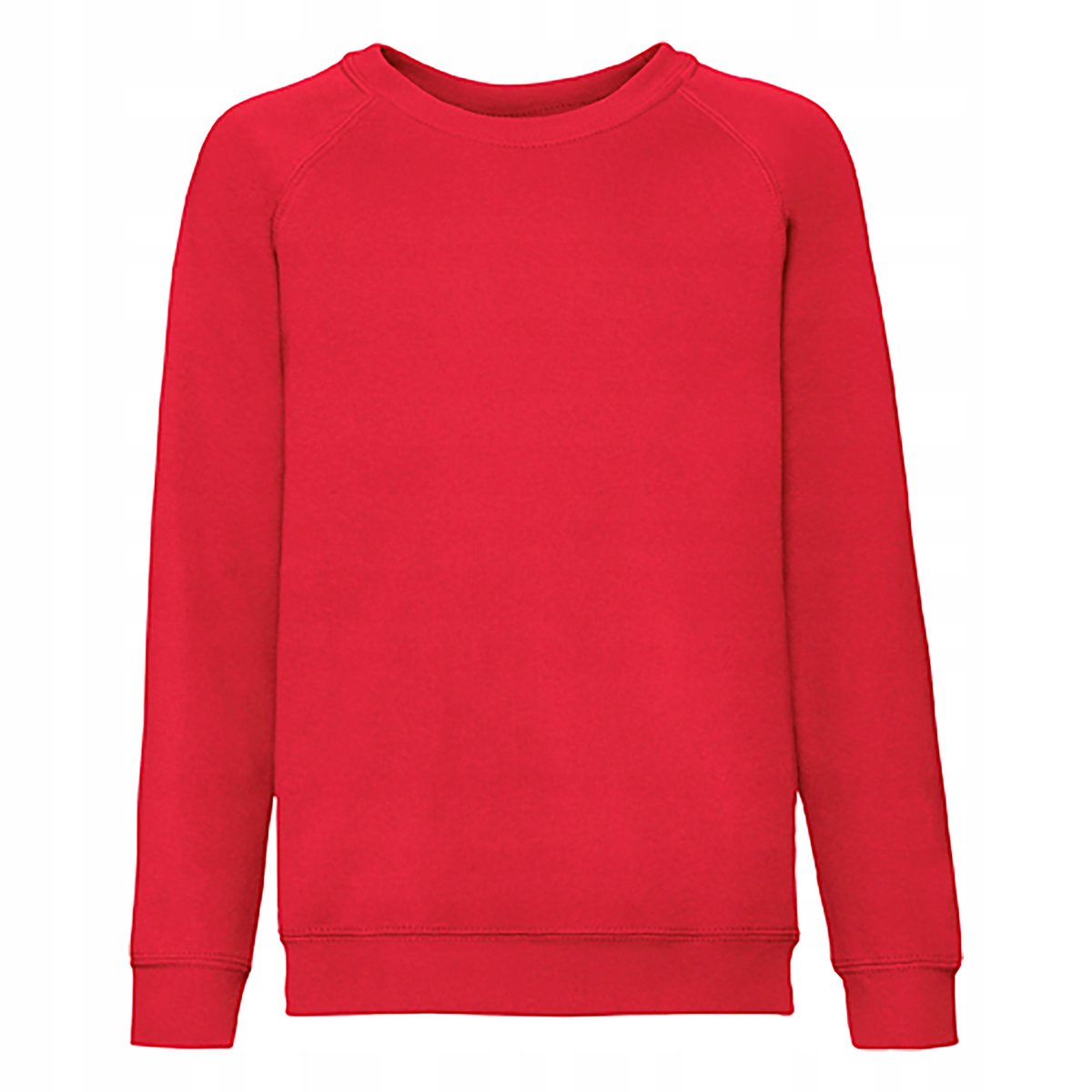 Bluza Dziecięca Raglan Sweat Czerwony r. 9-11(140)