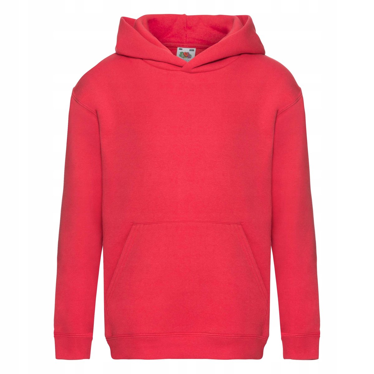 Bluza Dziecięca Z Kapturem Hooded Sweat Czerwony r. 9-11(140)