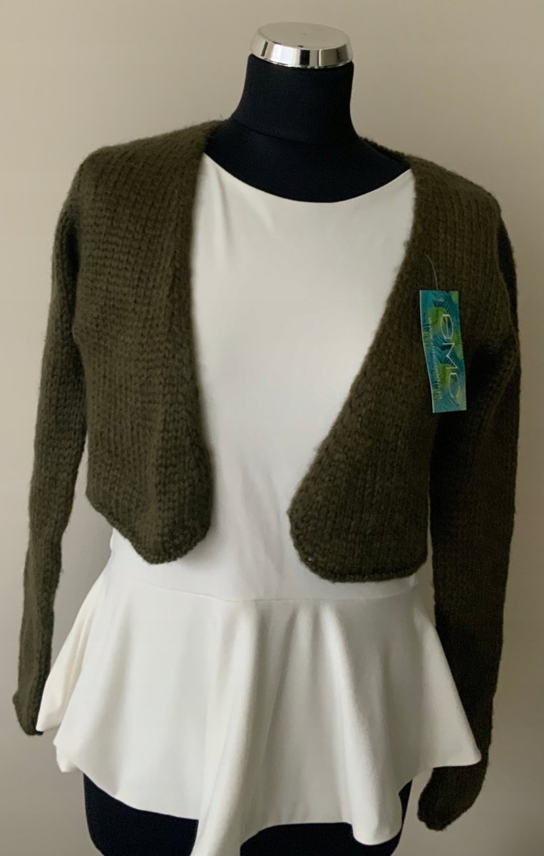 SWETER ROZPINANY DAMSKI BOLERKO PREZENT EXTRA OKAZJA