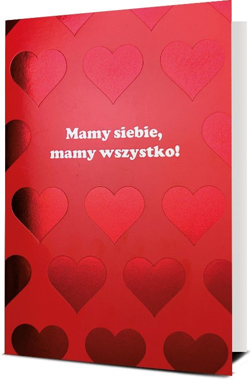 Kartka na Walentynki pełna miłości KStar105