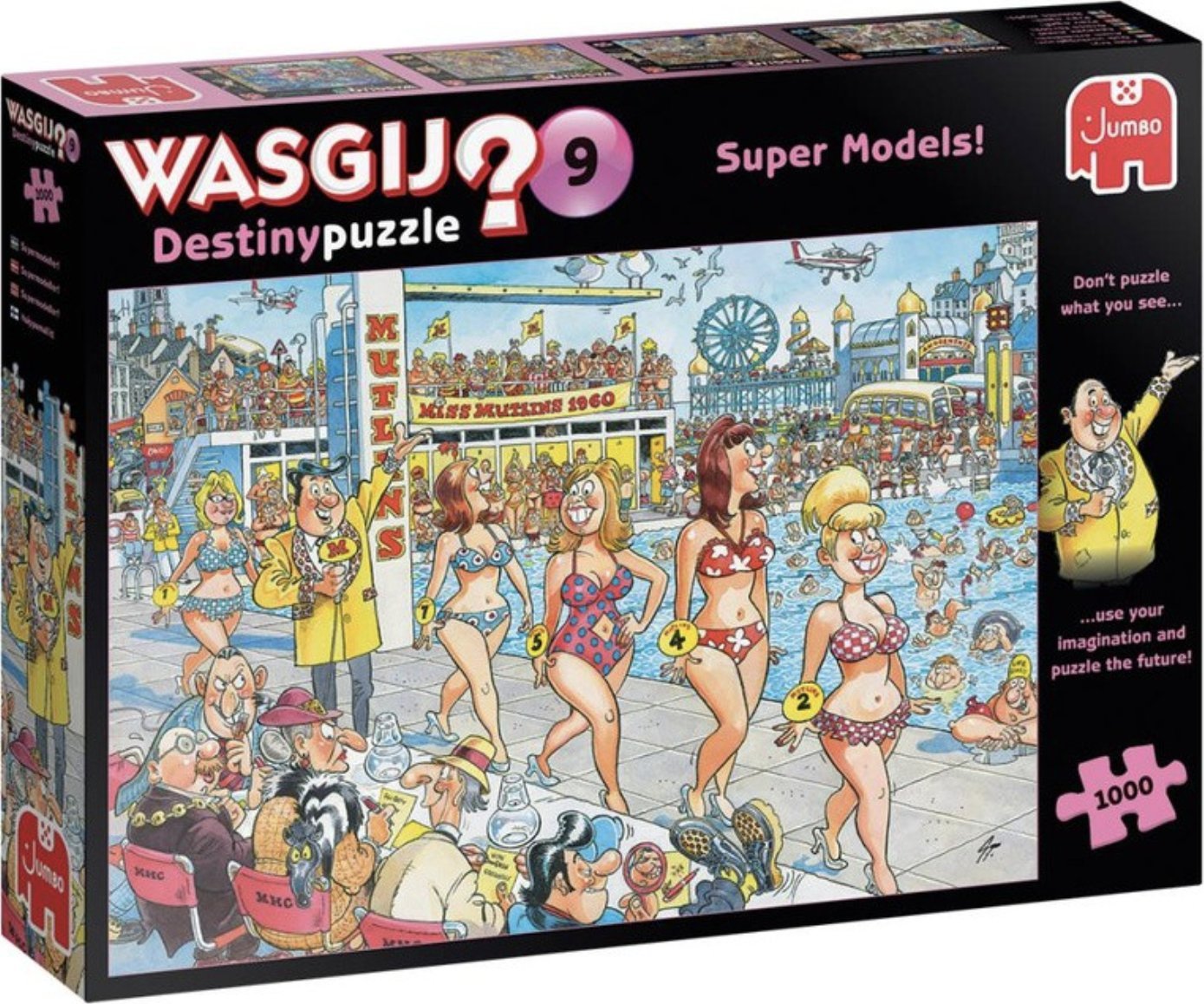 Jumbo Jumbo Wasgij Destiny 9 Super Models ! 1000 Teile Puzzle 81931
