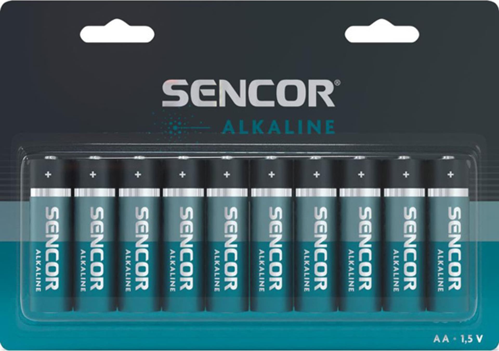 Sencor Bateria alkaliczna, AA LR6, AA, 1.5V, Sencor, blistr, 10-pack