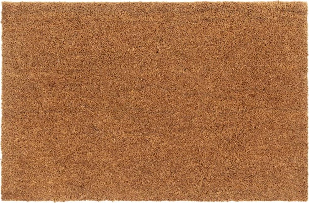 vidaXL Wycieraczka, naturalna, 65x100 cm, włókno kokosowe, tuftowana Lumarko!